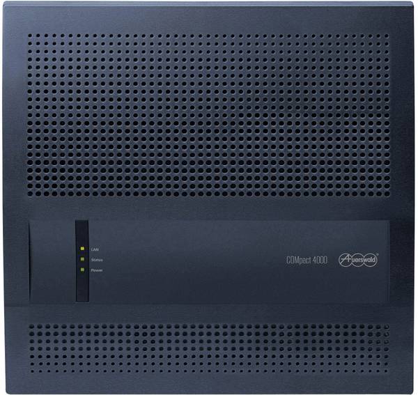 Auerswald COMpact 4000 Telefonanlage, VoIP   Anzahl ISDN-Anschlüsse (S0): 2 x  Hybrid-Anlage