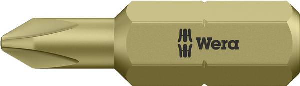 Wera 05346281001 851/1 RH Kreuzschlitz-Bit Antrieb: 1/4" (6.3 mm) Abtrieb: Kreuzschlitz Phillips PH 2 25 mm