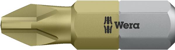 Wera 05480172001 851/1 Kreuzschlitz-Bit Antrieb: 1/4" (6.3 mm) Abtrieb: Kreuzschlitz Phillips PH 2 25 mm