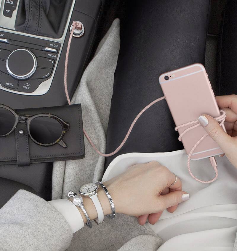 MIXIT Car Charger - Auto-Netzteil - 2.4 A (USB)-3