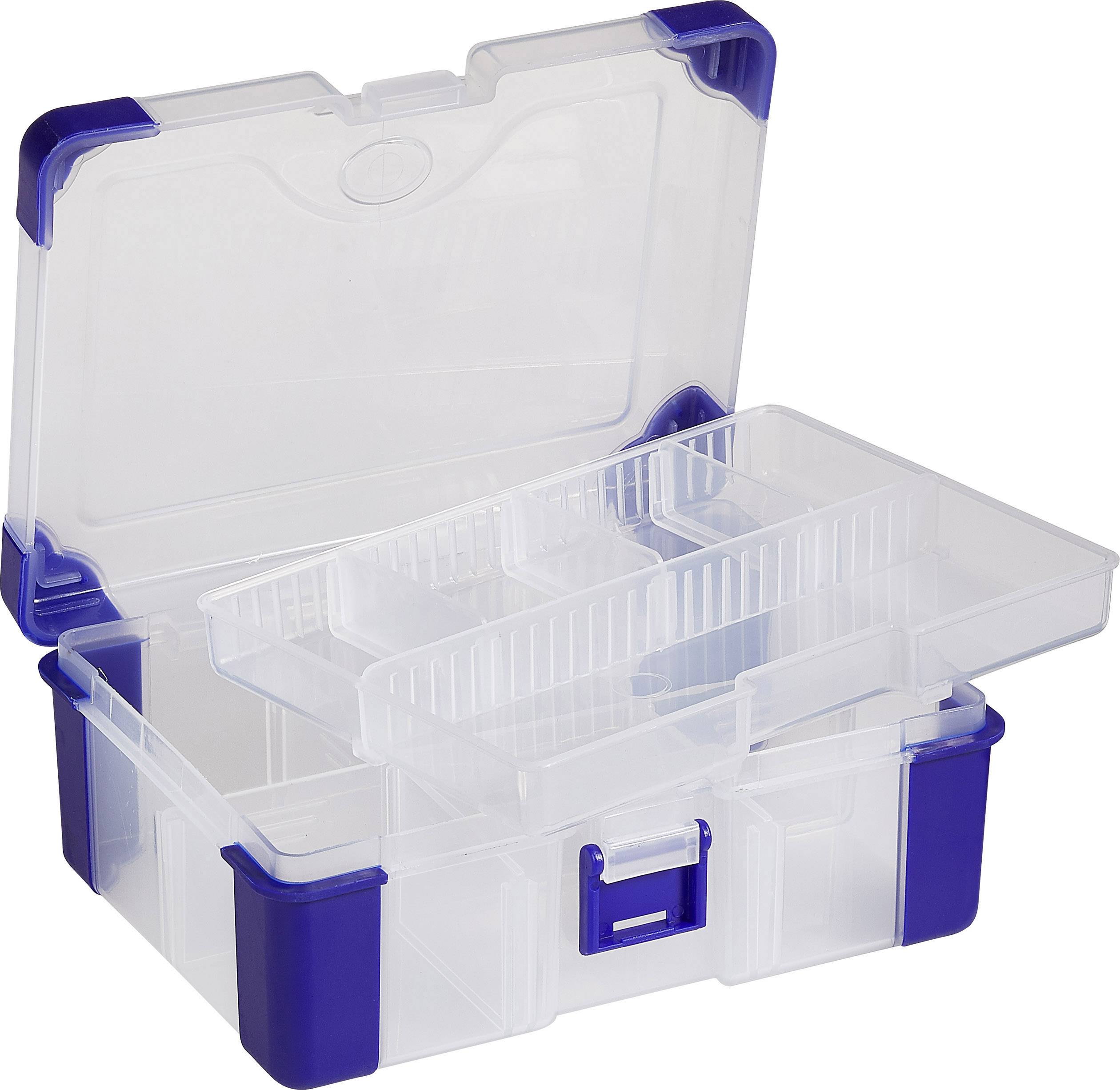 VISO Assortimentsdoos (l x b x h) 160 x 120 x 60 mm Aantal vakken: 11 Variabele onderverdeling Inhoud 1 stuk(s) afbeelding