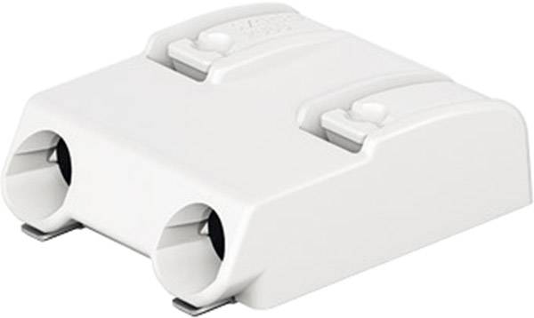 WAGO 2060-852/998-404 Federkraftklemmblock 0.75 mm² Polzahl 2 Weiß 1 St.