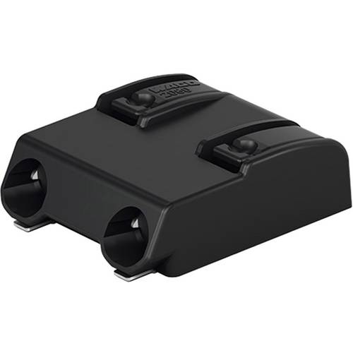 WAGO 2060-872/998-404 Federkraftklemmblock 0.75 mm² Polzahl 2 Schwarz 1 St.