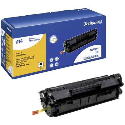 Pelikan 1114 Tonerkassette  ersetzt HP 12A, Q2612A Schwarz 2700 Seiten Kompatibel Toner