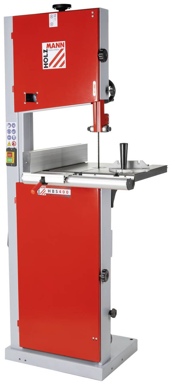 Holzmann Maschinen Tischbandsäge HBS400_400V Schnitttiefe (max.) 220 mm 400 V 1100 W Sägeblatt-Länge 2950 mm