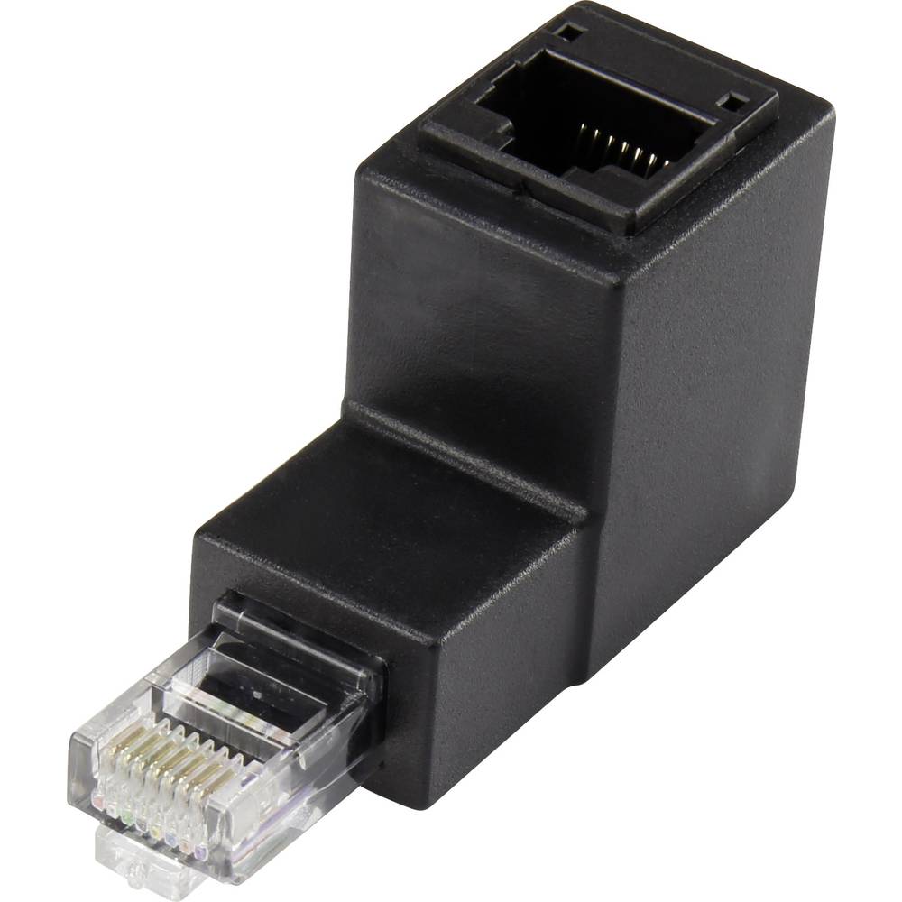 Delock Netzwerk Aufrollkabel RJ45 Cat.5e - Easy 45 Modul Schwarz Für Flexible Verbindungen