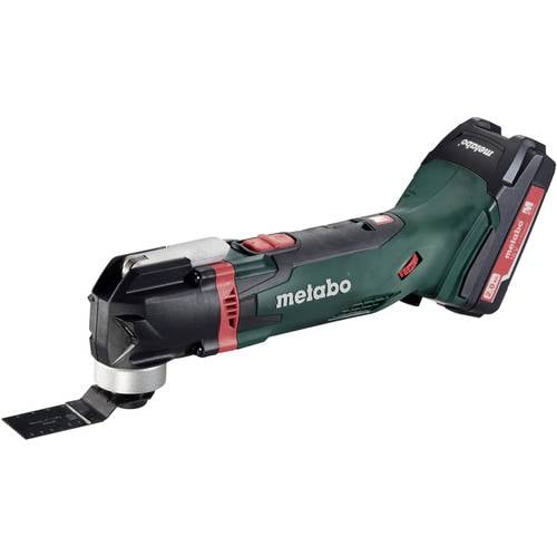 Metabo MT 18 LTX Compact 613021510 Multifunktionswerkzeug inkl. 2. Akku, mit Zubehör, inkl. Koffer 15teilig 18 V 2 Ah
