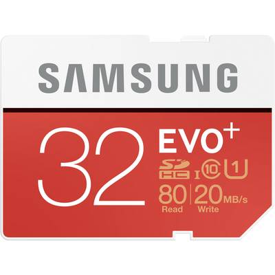 Samsung EVO Plus SDHC-Karte  32 GB Class 10, UHS-I 