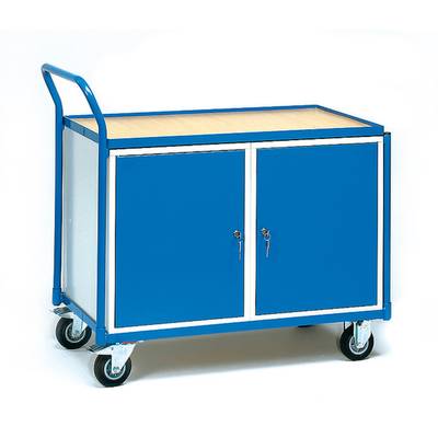 Fetra  2633  Tisch- und Schrankwagen  Stahl pulverbeschichtet Traglast (max.): 250 kg Brillantblau (RAL 5007)