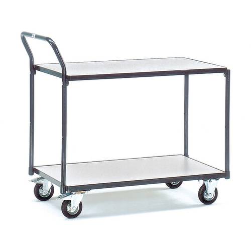 Thumbnail - Fetra Hauptartikel 1840 ESD Tischwagen Stahl Traglast (max.): 250 kg Schiefergrau (RAL 7015)