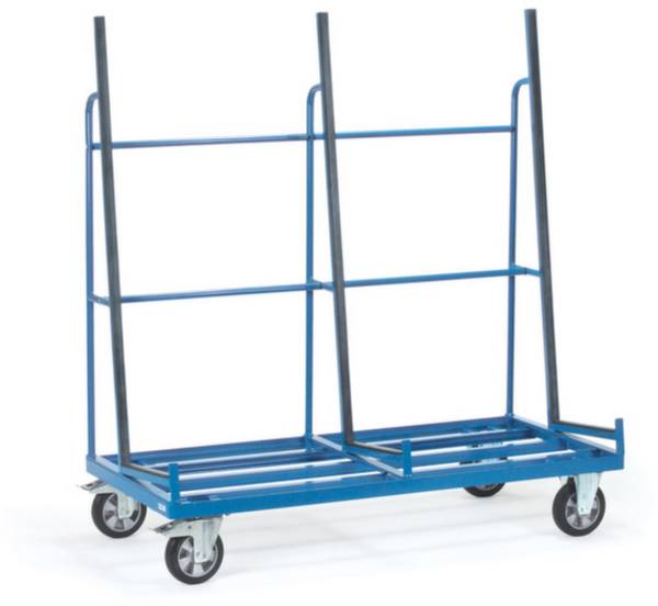 Fetra Hauptartikel 4455  Plattenwagen Feststeller Stahl pulverbeschichtet Traglast (max.): 1200 kg