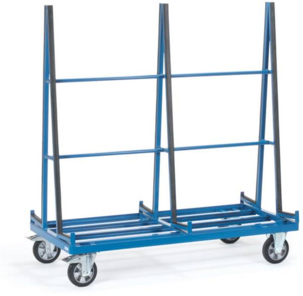 Fetra Hauptartikel 4475  Plattenwagen Feststeller Stahl pulverbeschichtet Traglast (max.): 1200 kg
