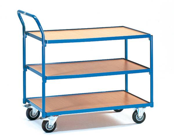 Fetra Hauptartikel 2752  Tischwagen  Stahl pulverbeschichtet Traglast (max.): 250 kg Brillantblau (RAL 5007)