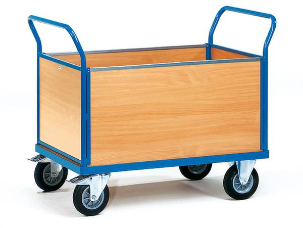 Fetra Hauptartikel 2553  Plattformwagen Feststeller Stahl pulverbeschichtet Traglast (max.): 500 kg