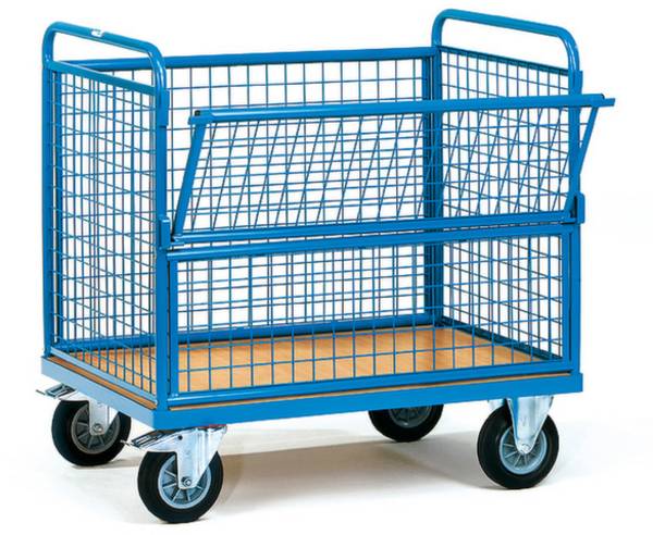 Fetra Hauptartikel 2772 Kastenwagen  Stahl pulverbeschichtet Traglast (max.): 500 kg