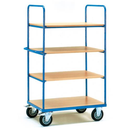 Thumbnail - Fetra Hauptartikel 8301 Universal Etagenwagen Stahl pulverbeschichtet Traglast (max.): 500 kg Brillantblau (RAL 5007)