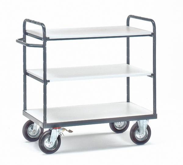 Fetra Hauptartikel 9100 ESD Etagenwagen  Stahl  Traglast (max.): 250 kg Schiefergrau (RAL 7015)
