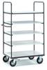 Fetra Hauptartikel 9341 Etagenwagen Feststeller Stahl Traglast (max.): 500 kg Grau
