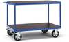 Fetra Hauptartikel 12405 Tischwagen Stahl pulverbeschichtet Traglast (max.): 1200 kg Brillantblau (RAL 5007)