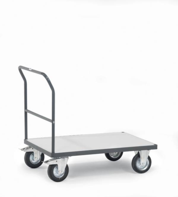 Fetra Hauptartikel 9502 ESD Plattformwagen Feststeller Stahl pulverbeschichtet Traglast (max.): 500 kg