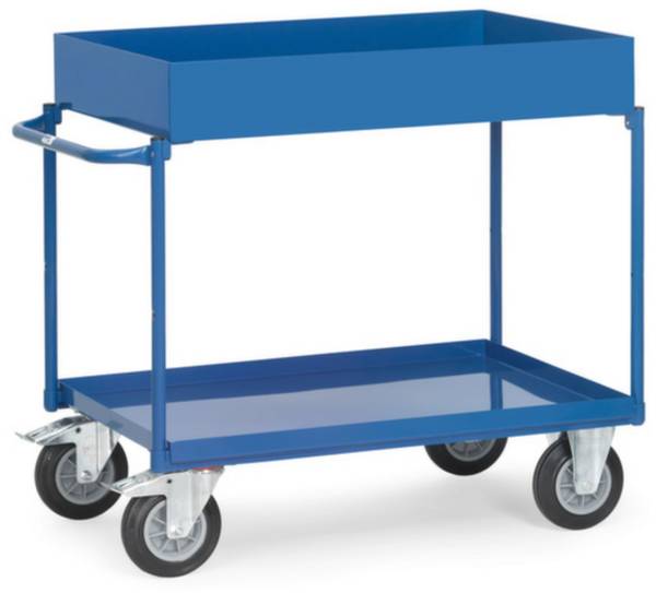 Fetra Hauptartikel 4840  Tischwagen  Stahl pulverbeschichtet Traglast (max.): 400 kg Brillantblau (RAL 5007)