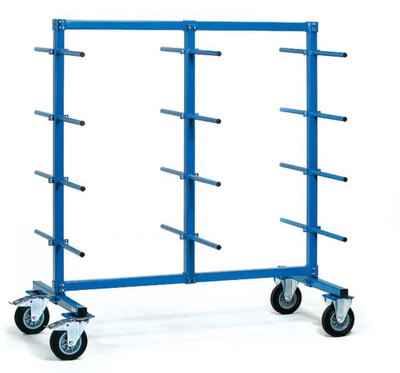 Fetra Hauptartikel 4626-1 Draagarmwagen Staal Poedercoating Laadvermogen (max.): 500 kg Materiaal banden=Massief rubber afbeelding