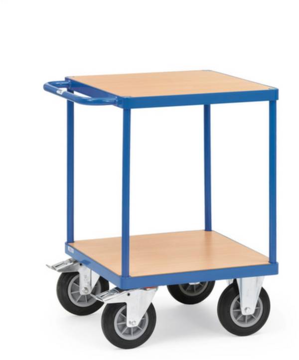 Fetra Hauptartikel 2496  Tischwagen Feststeller Stahl pulverbeschichtet Traglast (max.): 500 kg Brillantblau (RAL 5007)