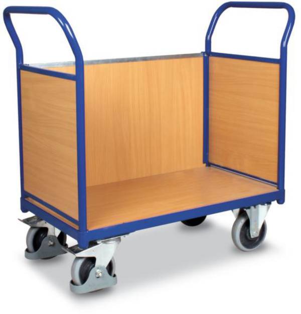 VARIOfit  SW-700.302  Plattformwagen Feststeller Stahl pulverbeschichtet Traglast (max.): 500 kg