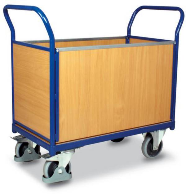 VARIOfit  SW-600.400  Plattformwagen Feststeller Stahl pulverbeschichtet Traglast (max.): 500 kg