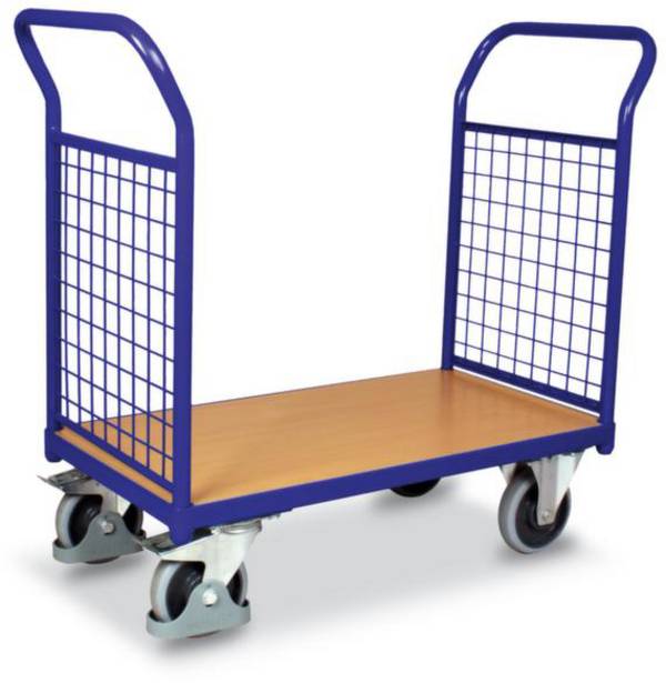 VARIOfit  SW-700.201  Plattformwagen Feststeller Stahl pulverbeschichtet Traglast (max.): 500 kg