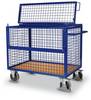 VARIOfit SW-800.405 Kastenwagen mit Deckel Stahl pulverbeschichtet Traglast (max.): 500 kg
