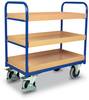 Tischwagen - 3 Etagen - 3 Kästen - Traglast 250 kg - 990 x 500 x 910 mm (HxBxT)