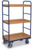 VARIOfit SW-500.213 Universal Etagenwagen Stahl Traglast (max.): 250 kg Enzianblau (RAL 5010)