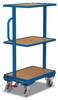 VARIOfit SW-400.803 Beistellwagen Stahl pulverbeschichtet Traglast (max.): 200 kg Enzianblau (RAL 5010)