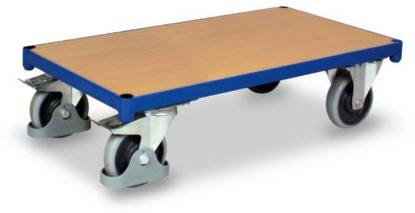 VARIOfit  SW-600.000  Plattformwagen Feststeller Stahl pulverbeschichtet Traglast (max.): 500 kg