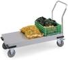 HUPFER 01.6257.8 Plattformwagen Feststeller Edelstahl rostfrei Traglast (max.): 600 kg