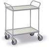 Ebinger 0034G Allzweckwagen Feststeller Stahl pulverbeschichtet Traglast (max.): 150 kg Silber-Grau
