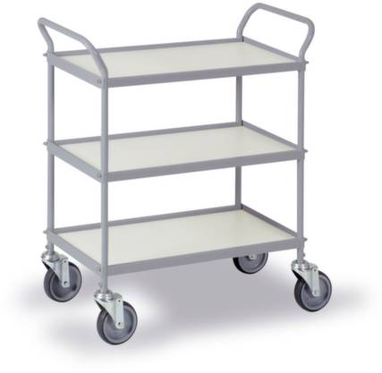 Ebinger 0035G Allzweckwagen Stahl pulverbeschichtet Traglast (max.): 150 kg Silber-Grau
