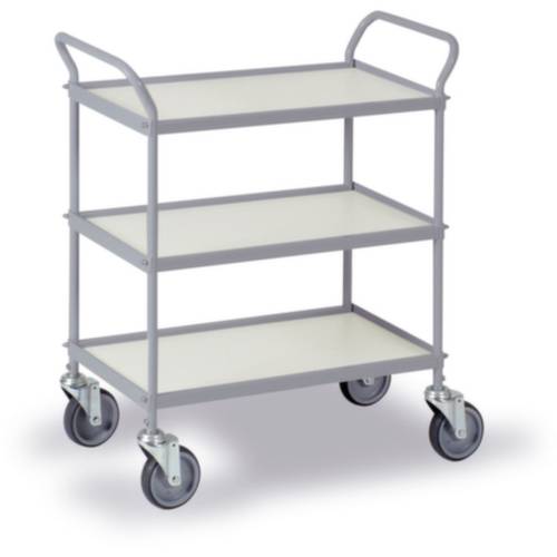 Ebinger 0035G Allzweckwagen Stahl pulverbeschichtet Traglast (max.): 150 kg Silber-Grau