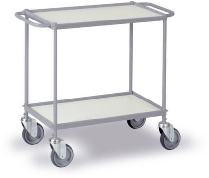 Ebinger 0334G Etagenwagen Stahl pulverbeschichtet Traglast (max.): 150 kg Silber-Grau