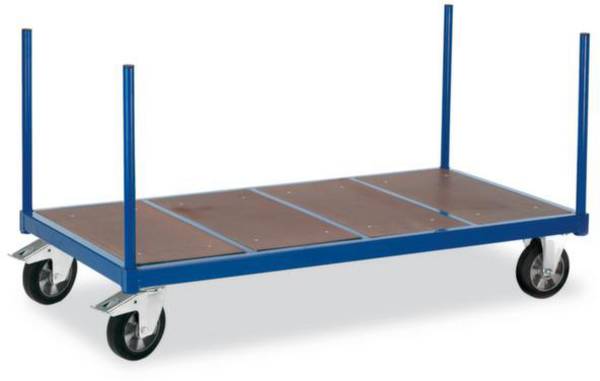 ROLLCART  02-1242  Schwerlastwagen Feststeller Stahl pulverbeschichtet Traglast (max.): 1200 kg