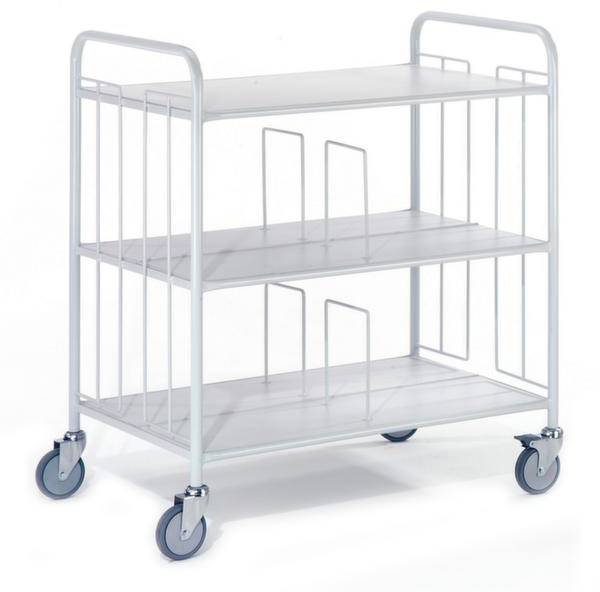 ROLLCART  AUG 98  Bürowagen Feststeller Stahl pulverbeschichtet Traglast (max.): 150 kg