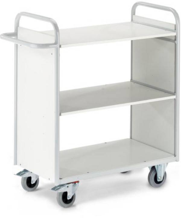 ROLLCART  B08-7321  Bürowagen Feststeller Stahl pulverbeschichtet Traglast (max.): 150 kg