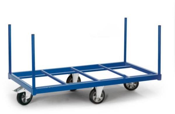 ROLLCART  02-1232R  Schwerlastwagen Feststeller Stahl pulverbeschichtet Traglast (max.): 1200 kg