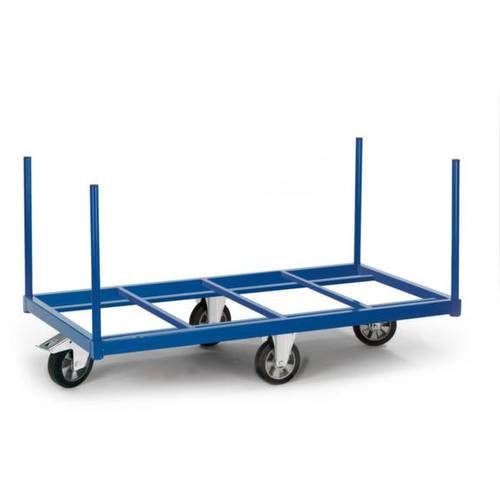 ROLLCART 02-1234R Schwerlastwagen Stahl pulverbeschichtet Traglast (max.): 1200 kg