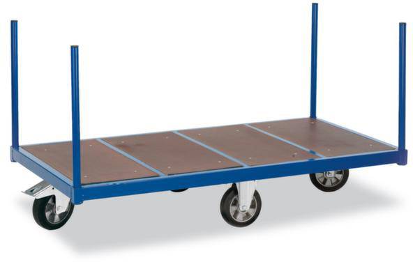 ROLLCART 02-1242R Schwerlastwagen Stahl pulverbeschichtet Traglast (max.): 1200 kg