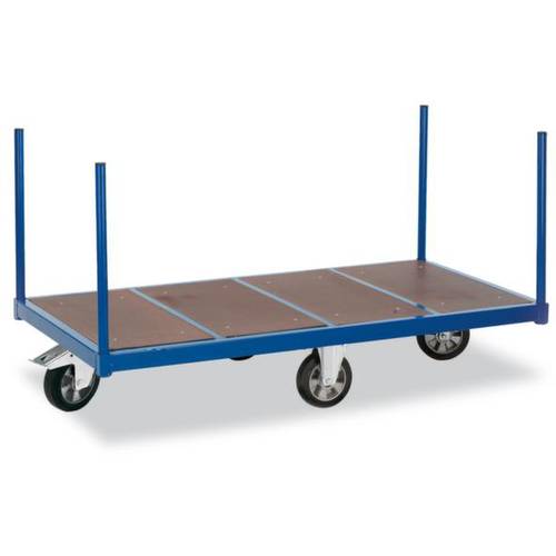 ROLLCART 02-1242R Schwerlastwagen Stahl pulverbeschichtet Traglast (max.): 1200 kg