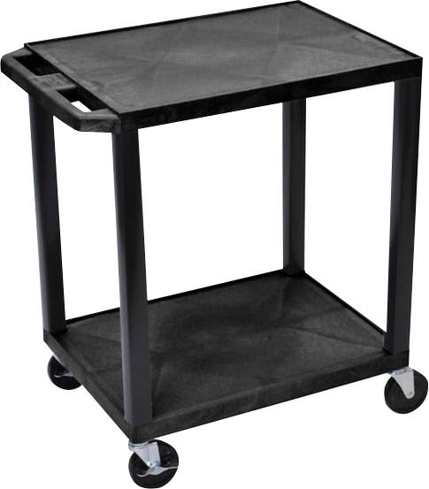 SECO SEWT33-B Kunststoffwagen Polyethylen Traglast (max.): 150 kg Schwarz