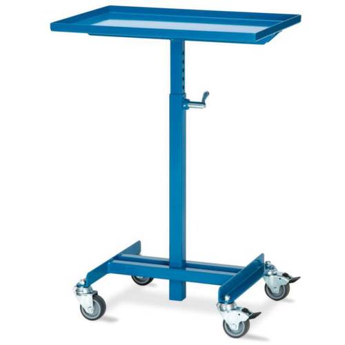 RapidLift 16/1600100 Materialständer Stahl pulverbeschichtet Traglast (max.): 150 kg Verkehrsblau (RAL 5017)