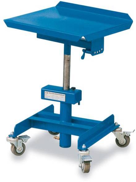 RapidLift 16/1600150 Materialständer Stahl pulverbeschichtet Traglast (max.): 150 kg Verkehrsblau (RAL 5017)